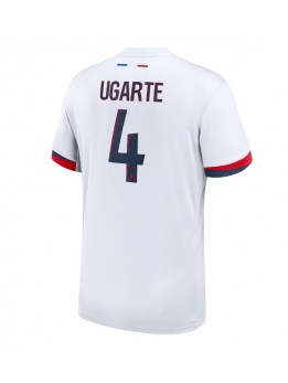 Paris Saint-Germain Manuel Ugarte #4 Auswärtstrikot 2024-25 Kurzarm